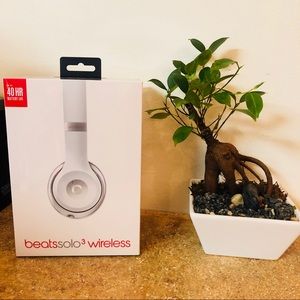 Beats Solo3 Matte Silver headphones (brand new)